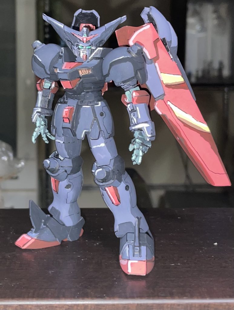 完成、顔が特に似てないなーって思ってたのですが、位置をずらして塗ってみると思ってたより良かったです。