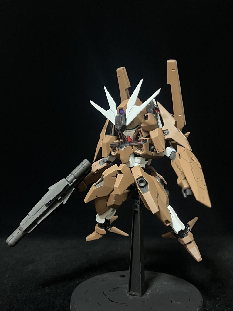 フェイズドアレイキャノン展開。正面。