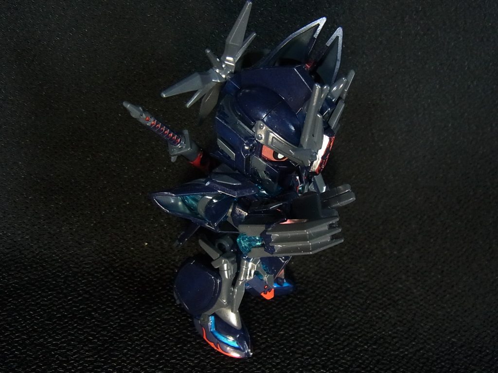 シリーズ全機筆塗り全塗装 6機目★SDW 佐助デルタガンダム–2枚目/制作者：@gothloli_lyra