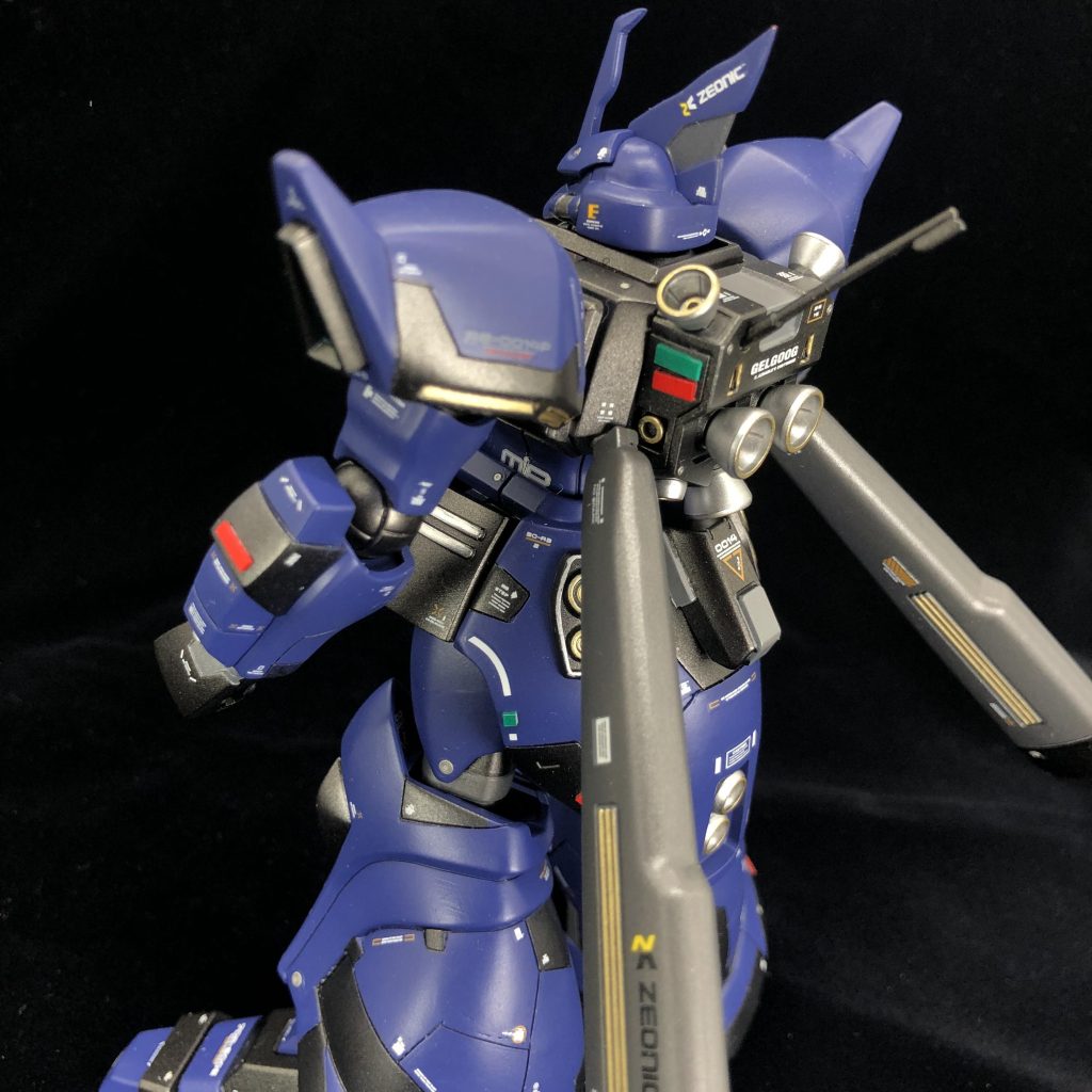 HGUCゲルググJ改修–5枚目/制作者：@plamocross