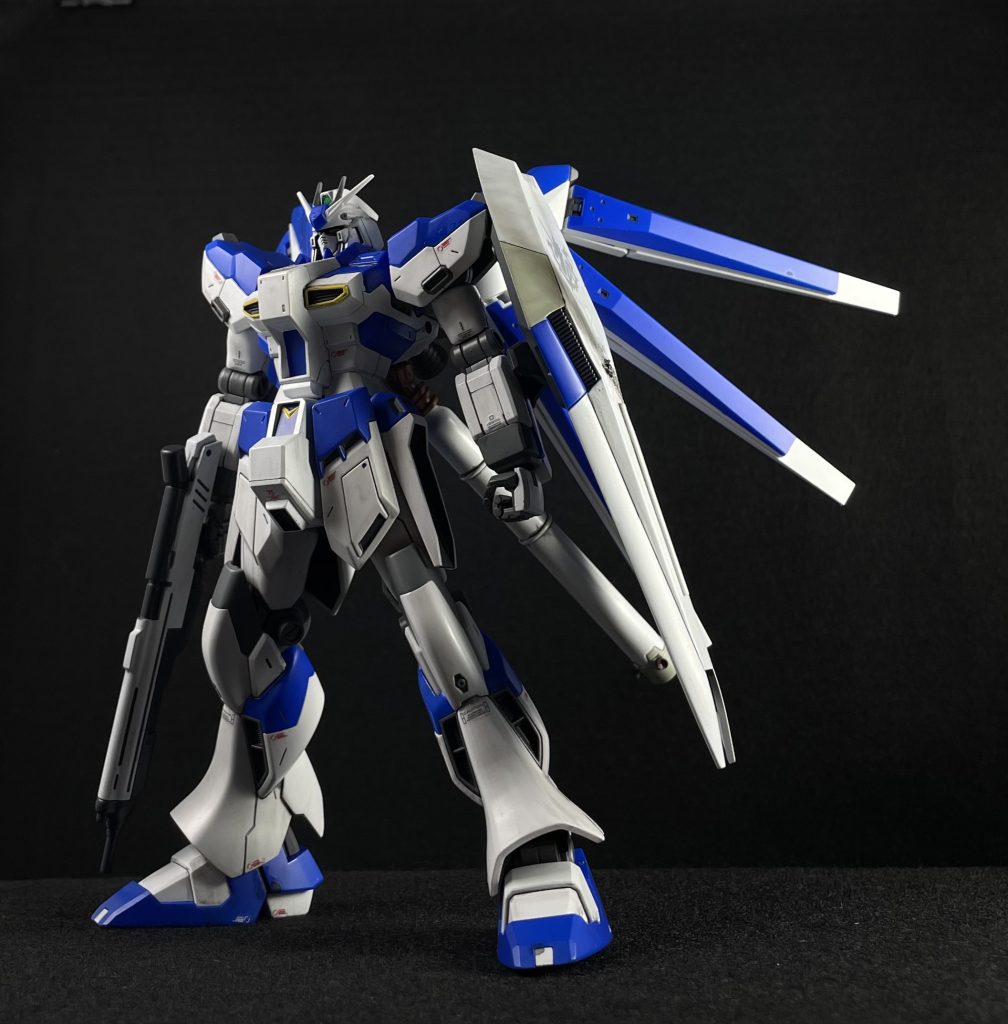 シールドのグラデは、好みじゃ無いので 消去。すると、あっさりで寂しいので、ダメージ加工を少しだけ施してみたけど、、むずいです (・・;)