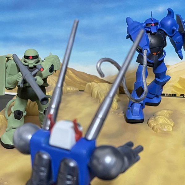 情景模型ランバ・ラル特攻