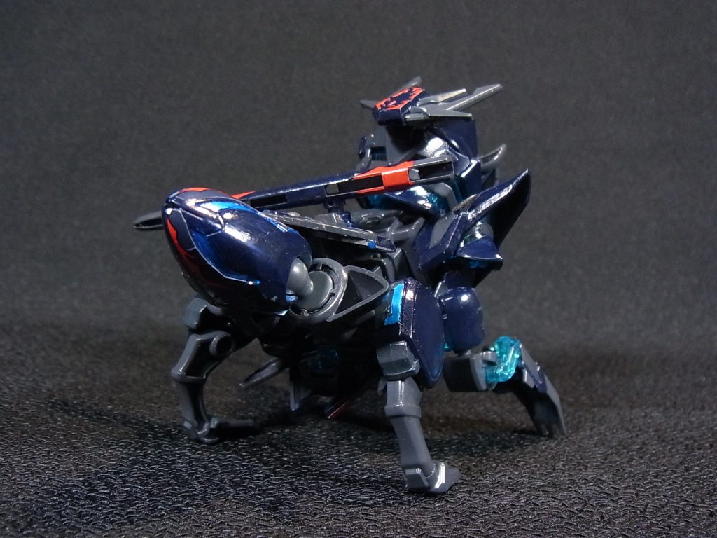 シリーズ全機筆塗り全塗装 6機目★SDW 佐助デルタガンダム–4枚目/制作者：@gothloli_lyra