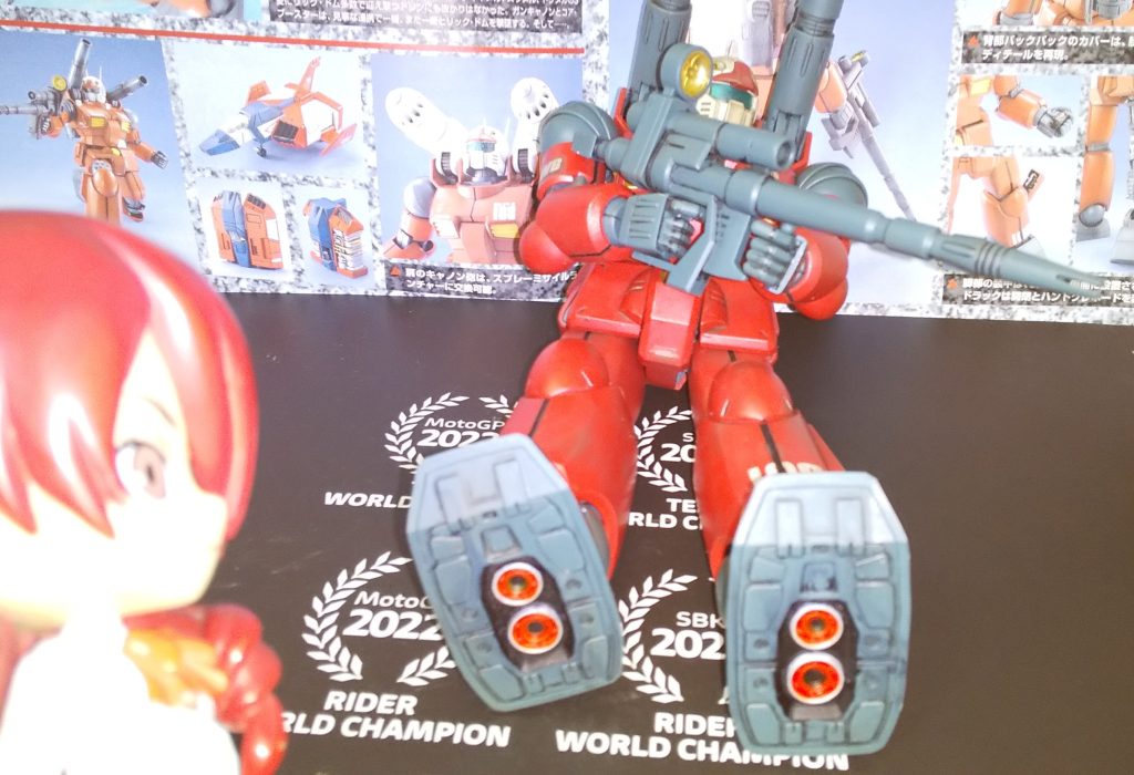 :足の裏にも部分塗りだ。リアル感をかなり増したぞ。