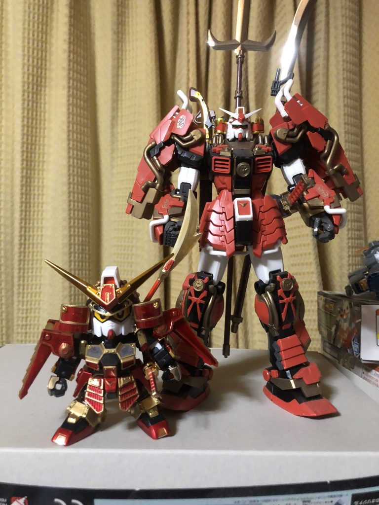 MGと並べてみる。