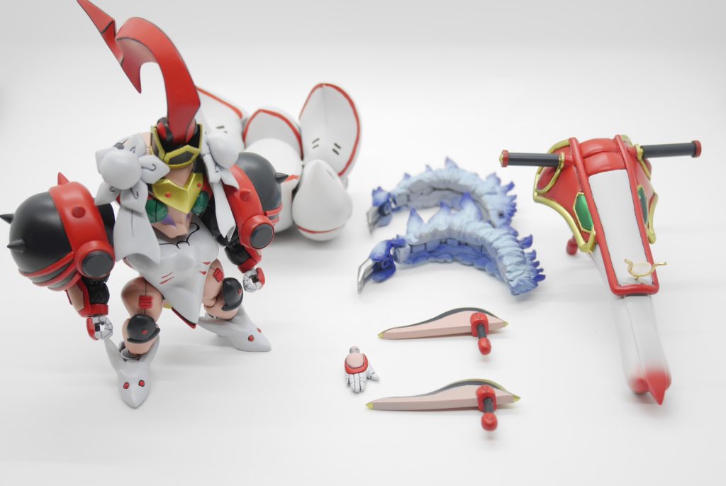 以上、艶麗の制作紹介でした。ここまで見ていただきありがとうございました。機動武者大戦25周年を記念した企画のHPもありますので是非ご覧ください!ほぼスクラッチの作品、立体物としても初めてなキャラばかりの企画となっております!