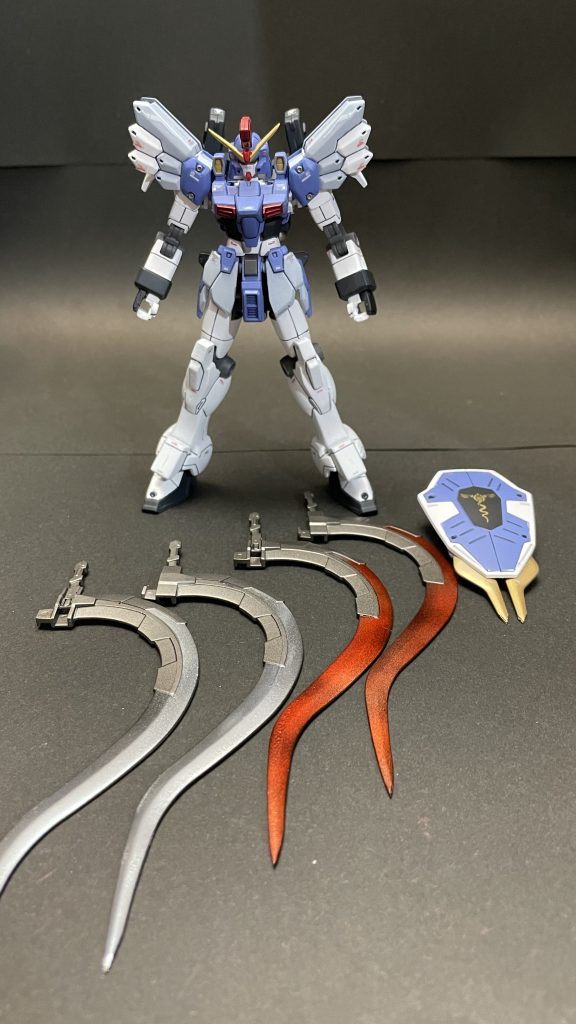 武装一式ヒートショーテルは通常と赤熱化の4本用意