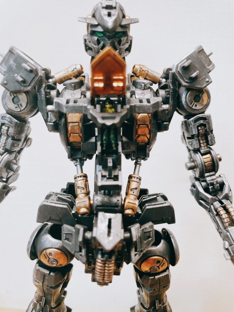 三日月も頑張って塗りました。