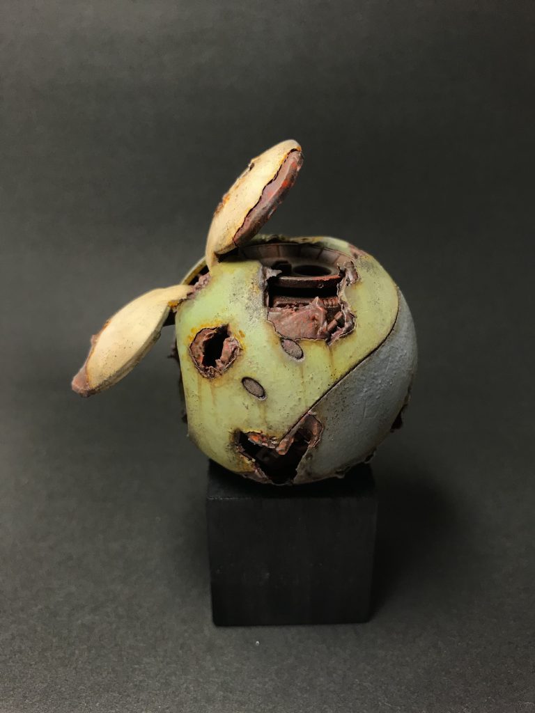 　腕は錆び付いて無かったです。なんちゃって！　あとちゃんと錆び付いてました笑　手順や工程がぼんやりで、かなり焦りながら作りました笑