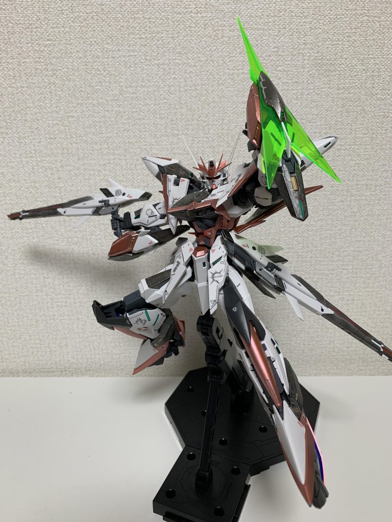 緑のクリアパーツ最高です(^^)