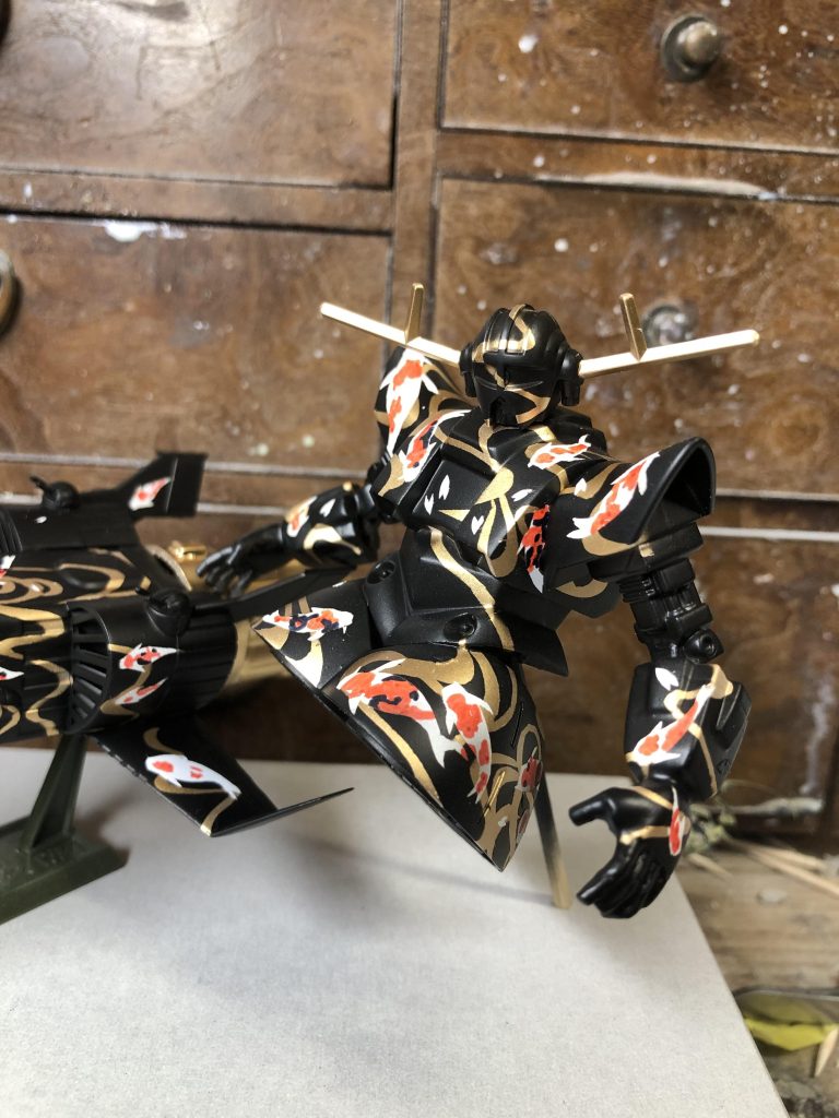 マスキング剥がし後