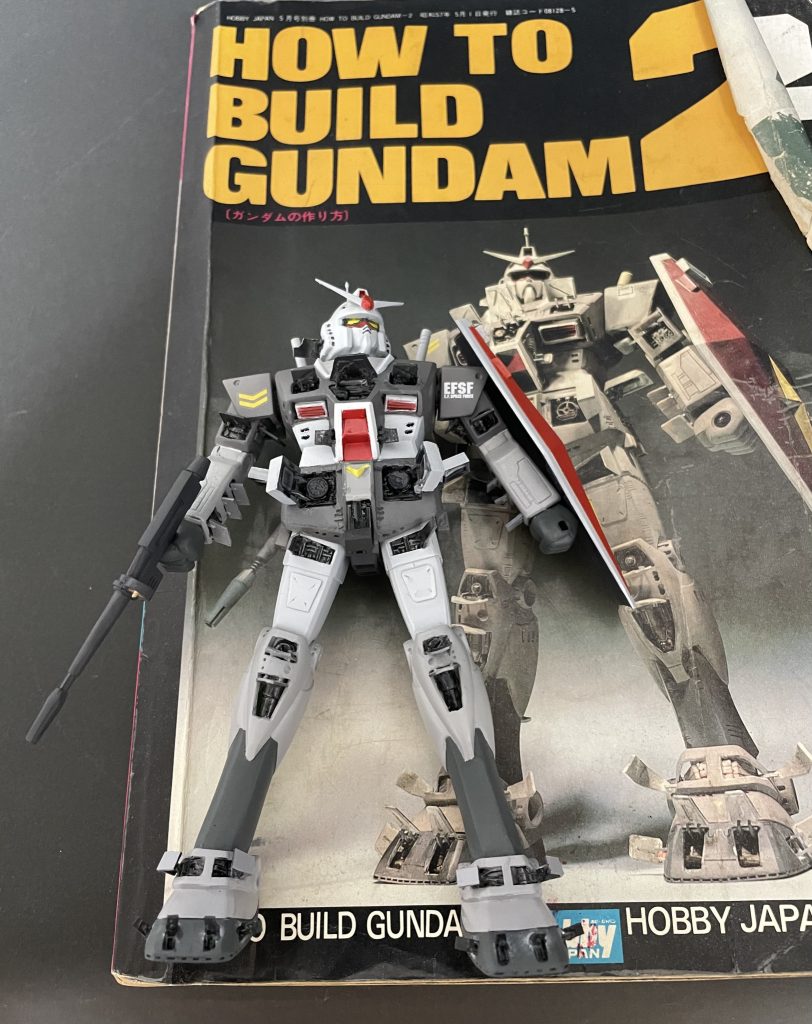 誌面ではフィルター掛かったように見えたので、数少ない他の資料から現代風なカラーに微調整しました。いや、やはり誌面の色で塗ればよかったですww対戦中の写真のような微妙な色合いの解読が難しすぎました。