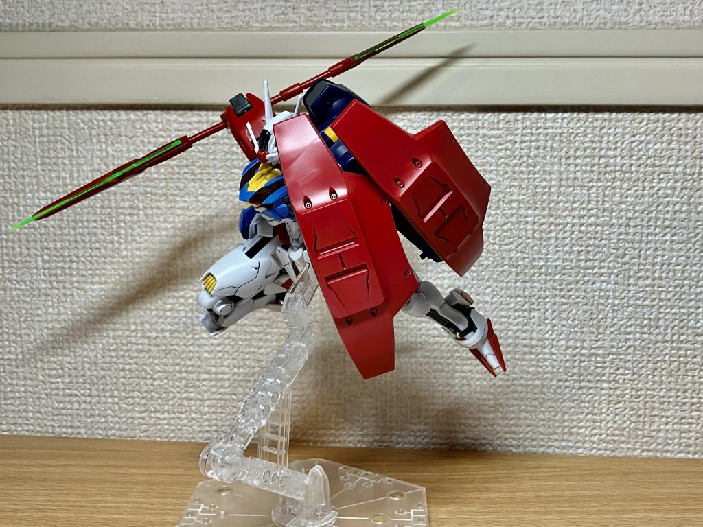 ドローンの接続部がエアリアルのシールド穴と同径なので片側に盾を集中させたりもできます