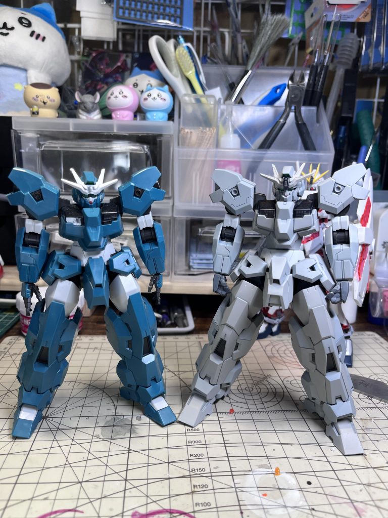 素組との比較です。結構変わりました☺️