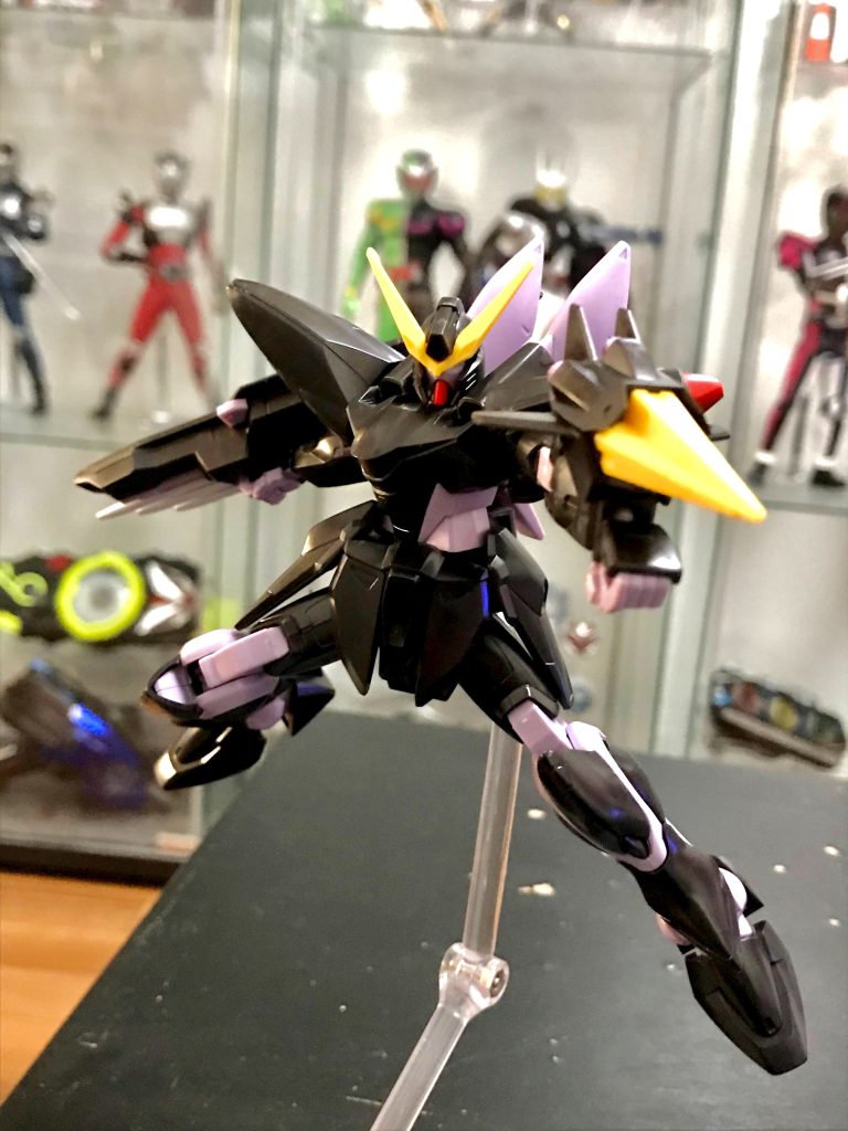 仮組み状態。パーツの形状は申し分ありませんでした。