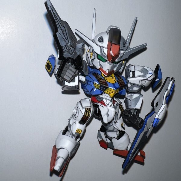 EG νガンダム アニメ塗り｜tos3298さんのガンプラ作品｜GUNSTA
