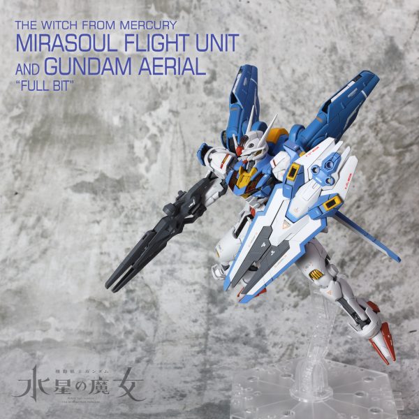 MIRASOUL FLIGHT UNIT ＆ “FULL BIT” GUNDAM　AERIAL