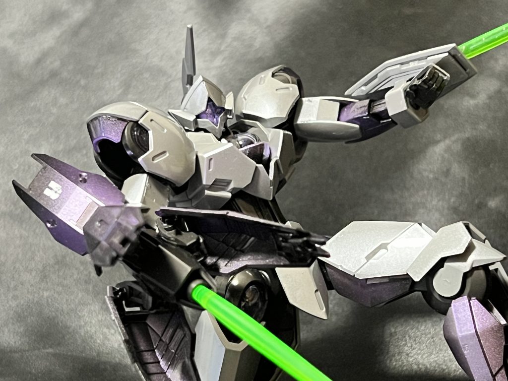 紫は銀立ち上げのクリアパープルでキャンディにしてあります😆