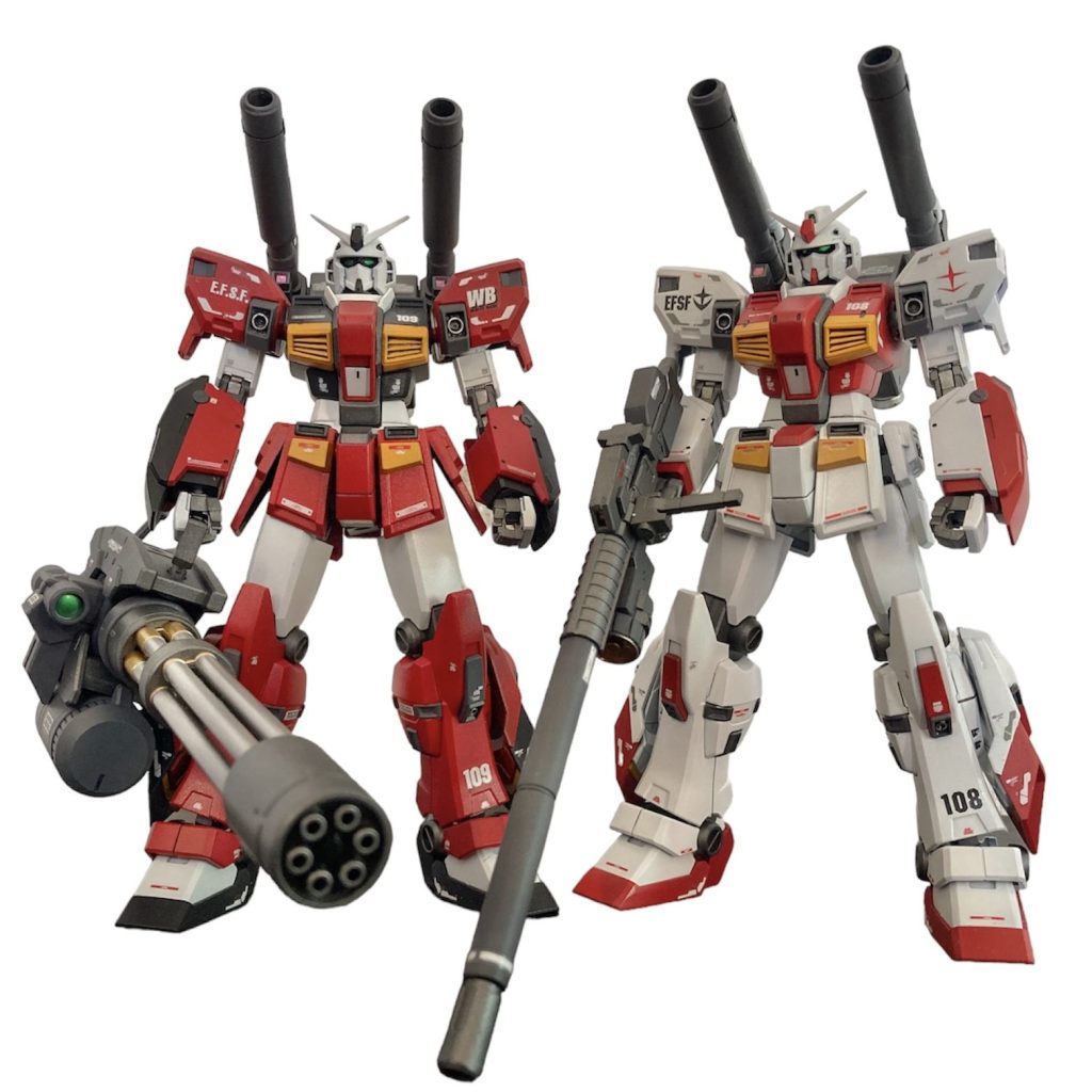 未開封 MIA ガンキャノン 108番機 109番機 香港版 2体セット レア ガンダム オープニング 地球 未開封 MIA ガンキャノン 108番機