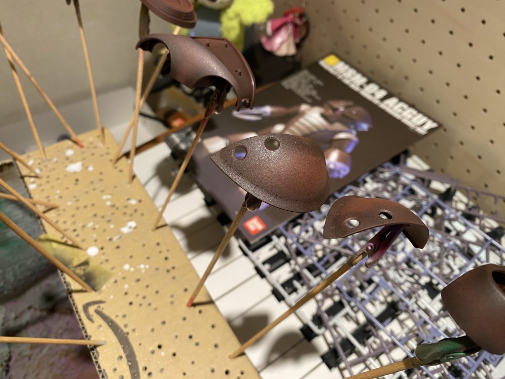 アッガイ　ウェザリング仕上げ–2枚目/制作者：真プラ工房