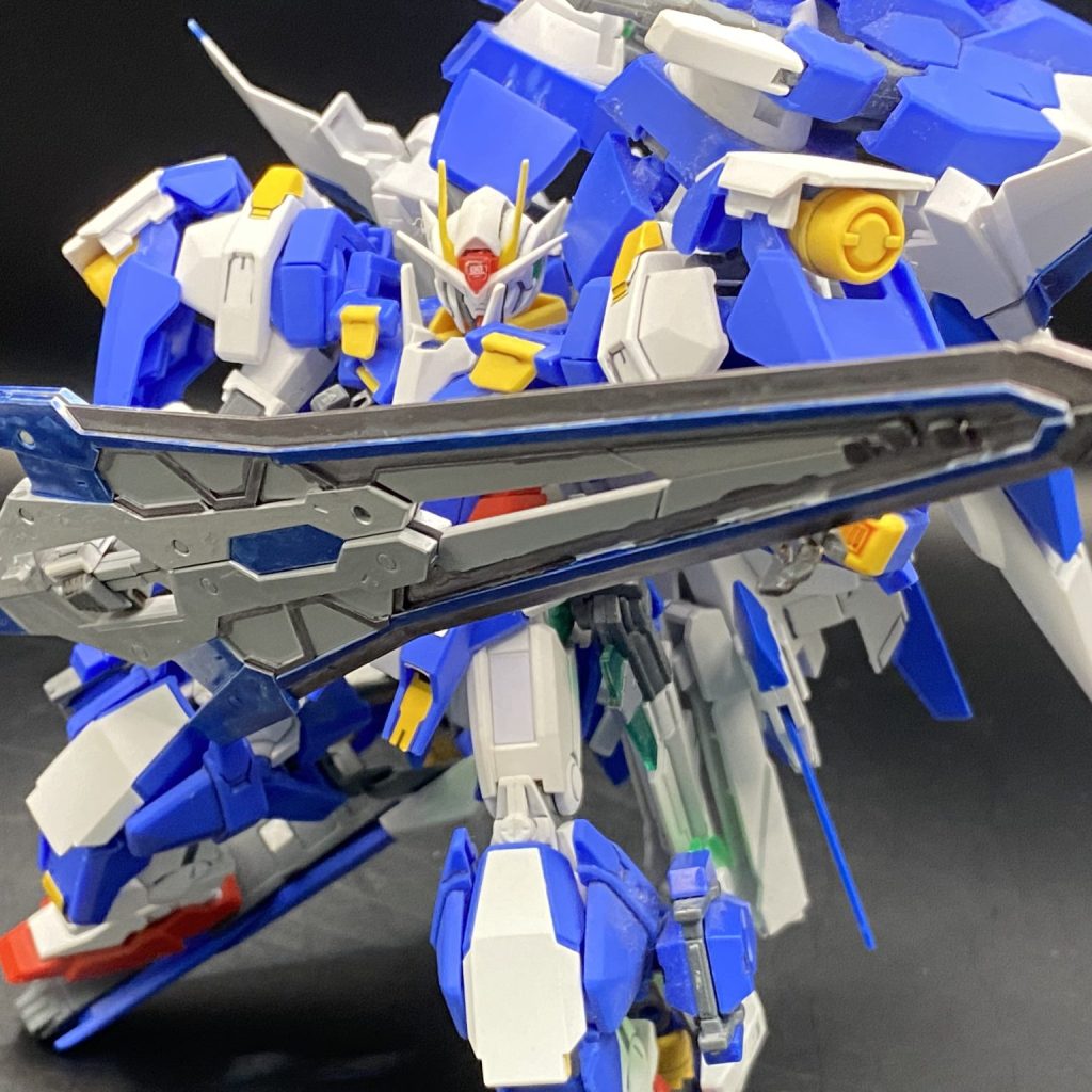 GN-0000+GNR-010/XN hs-A01D アヴァランチダブルオーザンライザー ダッシュ｜萌木原あるくさんのガンプラ作品｜GUNSTA（ガンスタ）