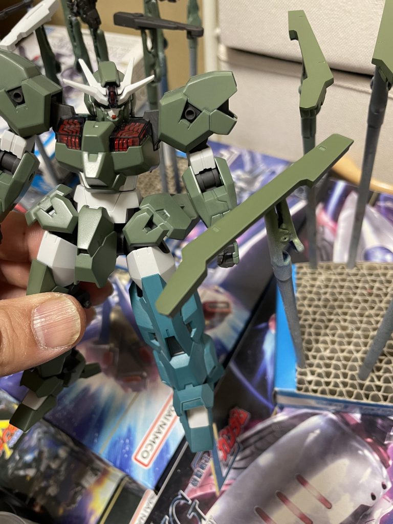 撮り忘れたのでフェーズなんとかキャノンで代用しましたが、だいぶ緑ですよね…