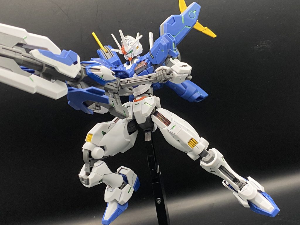 ガンビットライフルは流石のド迫力撃てる!飛べる!エアリアル!