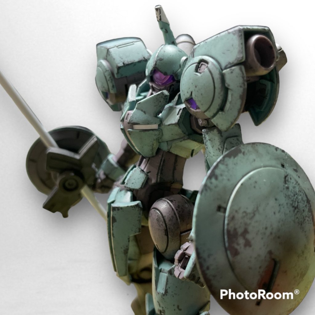 ハインドリー塗装剥げ風塗装–2枚目/制作者：@iwashi_pla