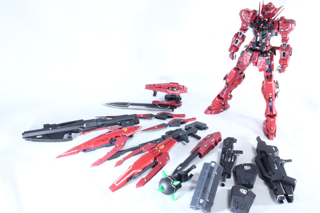 全武装 シールドの展開は磁石にて