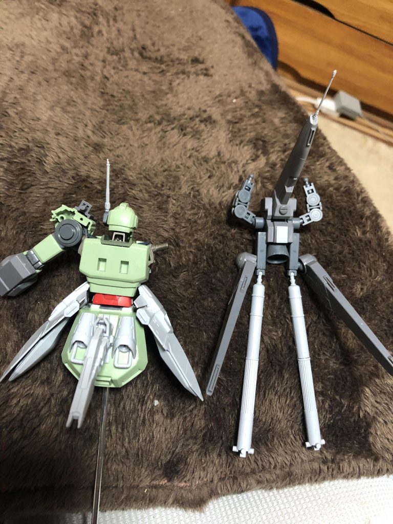 バックパックの改造。主にボールデンアムアムを使用