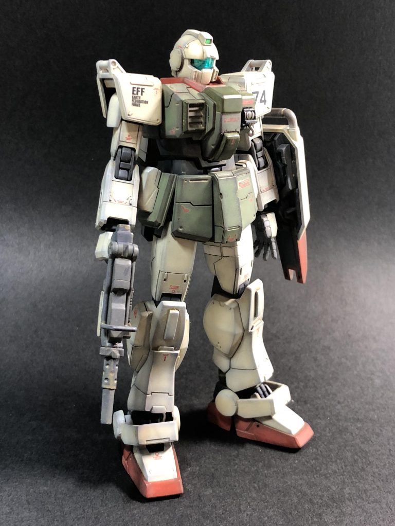 HG陸戦型ジム–2枚目/制作者：アラ