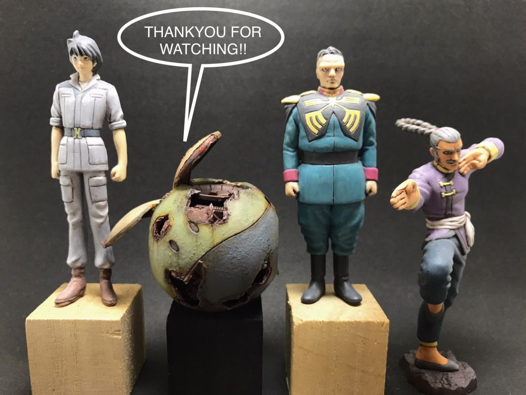 　ということで錆びたハロでした。ご観覧ありがとうございました！