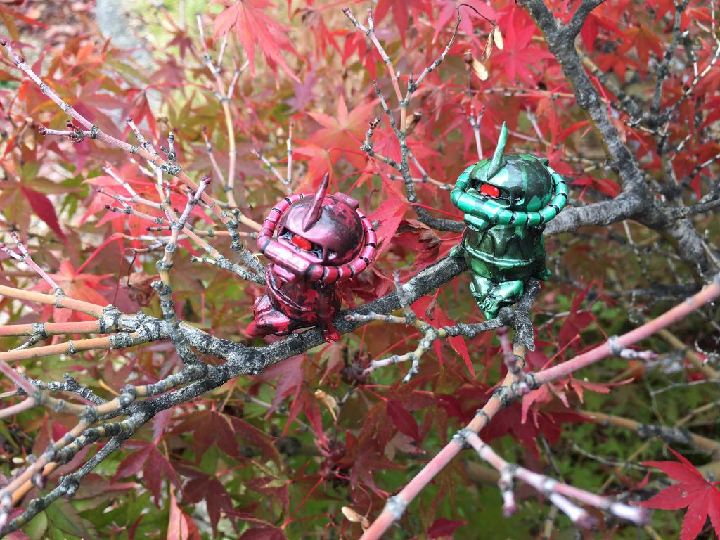 ザクランデブー紅葉迷彩、深緑迷彩–2枚目/制作者：@bongeshiki1