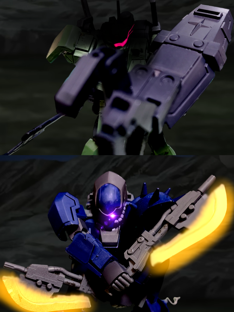 アイレス「とりあえずさーあんたをぺしゃんこにしないとオレ達がレギオスに殺されちゃうんだよねー……潰されてくれよ…」???「連邦も落ちぶれたな…外道共が」