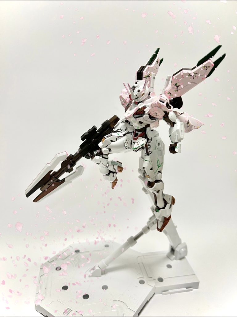 去年の春に投稿したハイニューガンダムのオマージュです☆