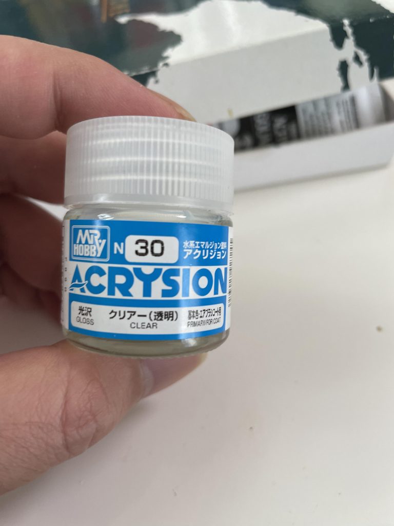 色ぬりはアクリルガッシュにアクリジョン混ぜて皮膜強度を上げてます。