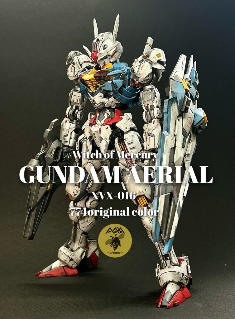 制作依頼　HG エアリアル 774original color–2枚目/制作者：774