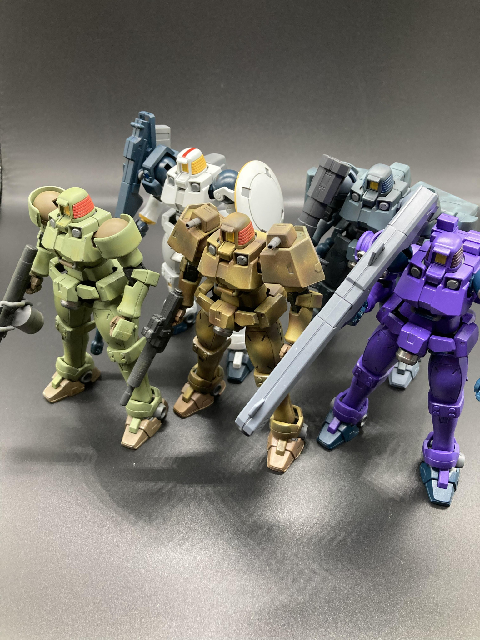 HGAC リーオー フルウェポンセット 5体｜Yaoさんのガンプラ作品 