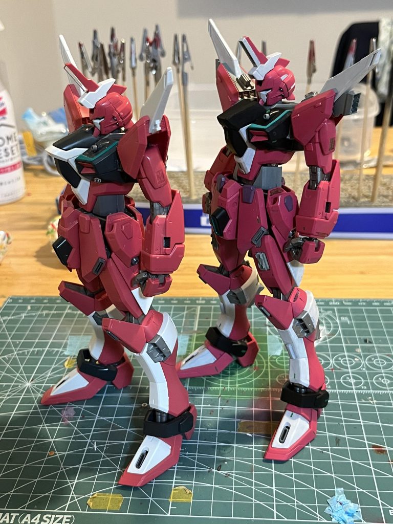 腰、太ももで8ミリ程延長しています