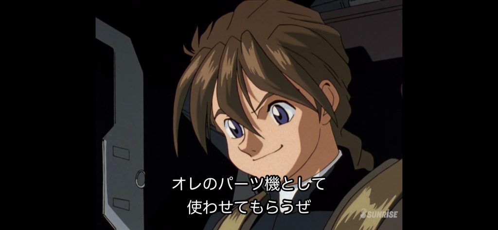 Wガンダム第2話『死神と呼ばれるG』ウィングの自爆装置を解除したデュオのこの一言からミキシングが決定