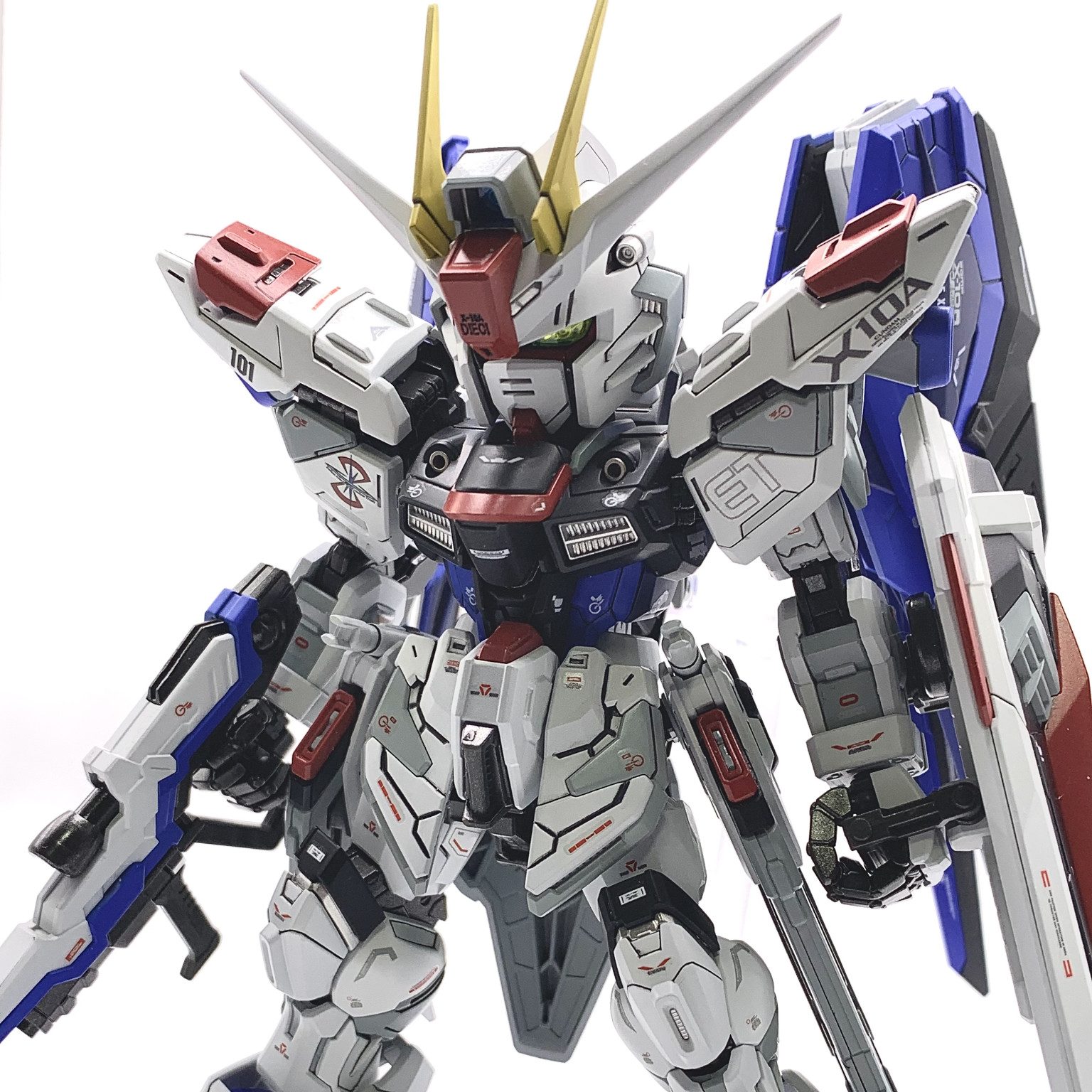 とっておきし福袋 全塗装 MGSD バルバトス フリーダムガンダム