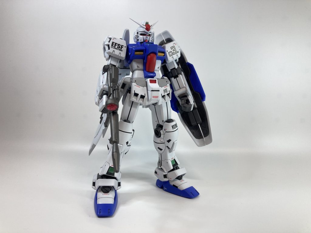 古いキッドですが延長したり削ったりみたいな改造もせずにこれなので流石のプロポーションです。