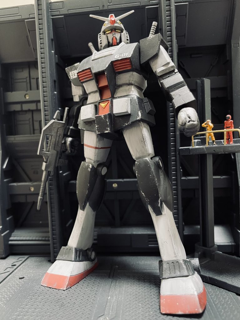 旧キット1/144プロトタイプガンダム–5枚目/制作者：awa