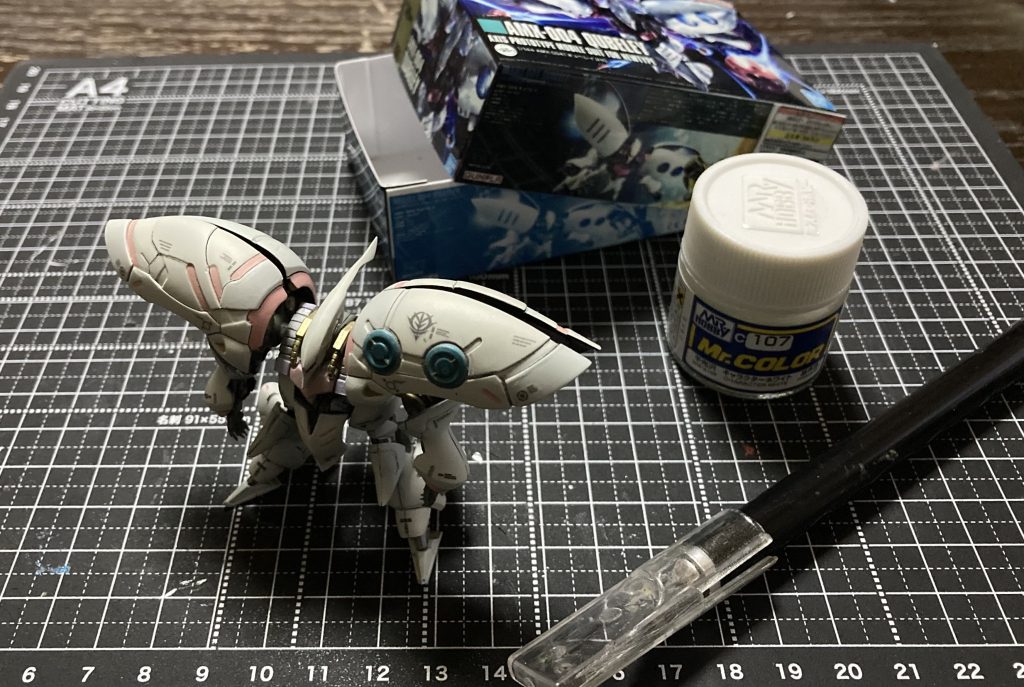 しかしキュベレイのデザインは逸品ですね。hgucで出て欲しい！