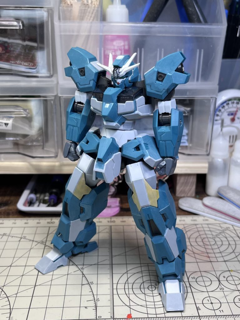 塗っちゃうとわかりにくいですが制作途中です。