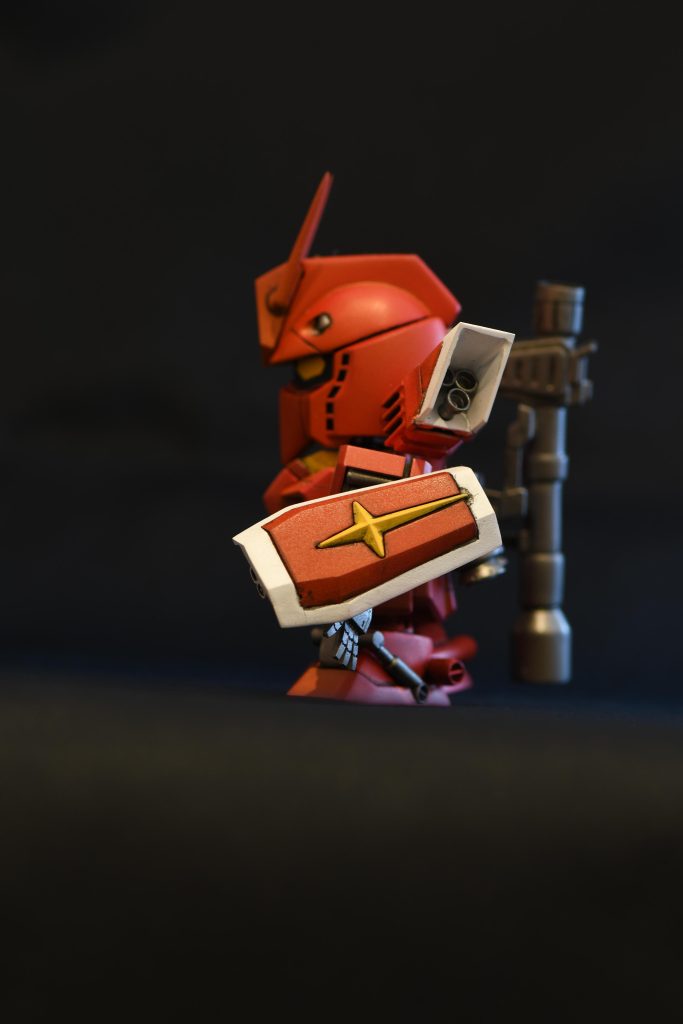 SDレッドウォーリア–4枚目/制作者：@0nb_dn0