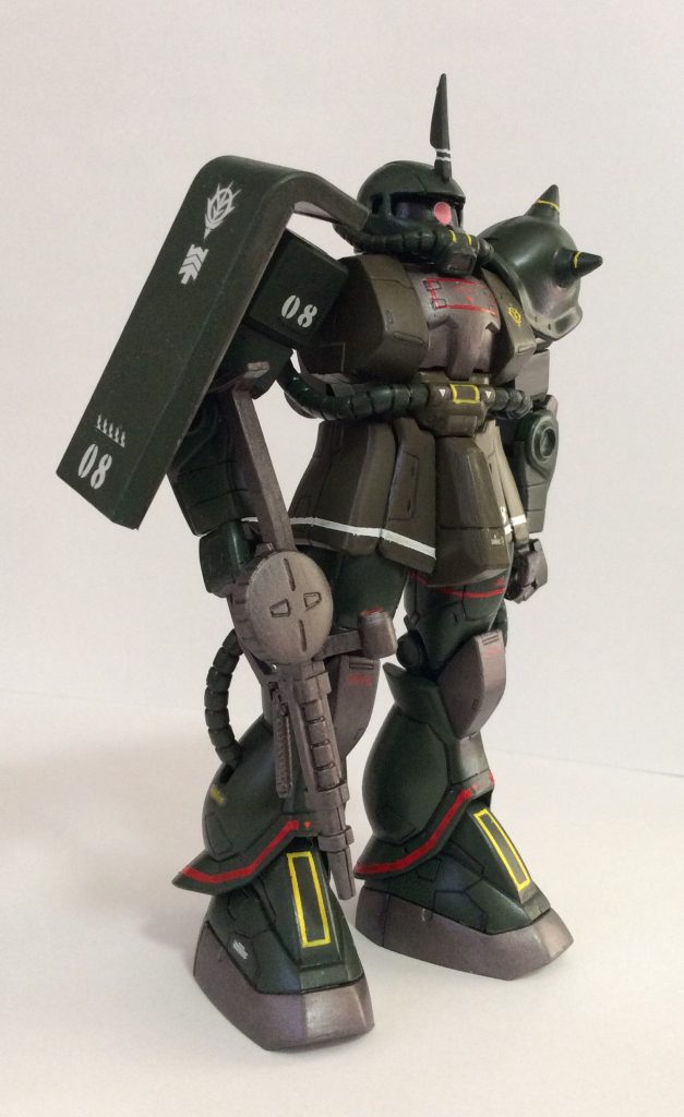 HG  第08MS小隊 ザクⅡ リアルタイプカラー–4枚目/制作者：猫川フニャ男