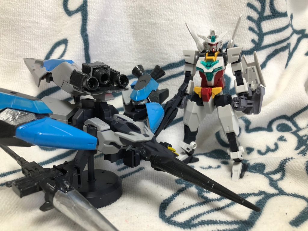 アーマー単体で飾れるように調整もしております。肩パーツと腕パーツはコア90(スタンダード)から取ってる為、今回は無いです。