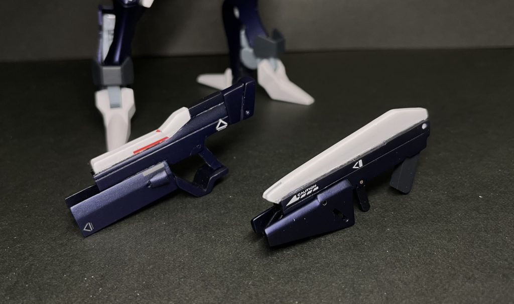 ビームカリヴァはプラ板で製作設定資料など無いので細部は違いがあるかもですが形状は出来てるかと思いますガンプラ完成2体目になりますが皆様見てください