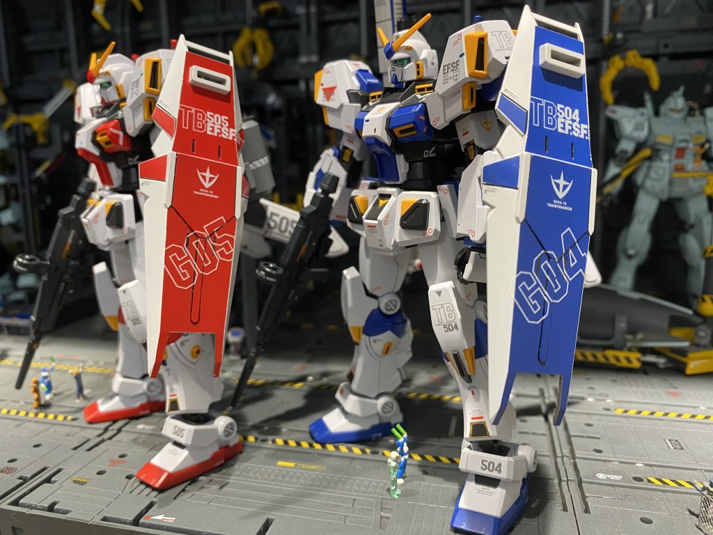 ガンダム4号機 5号機–3枚目/制作者：Tencho